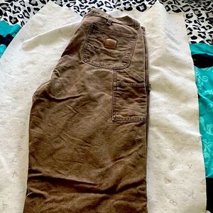 Carhartt dungaree pants size 40 x 34 long